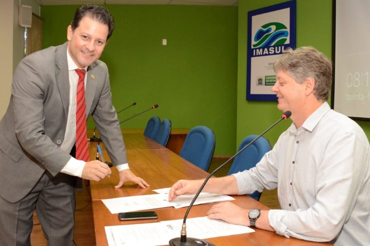 Imagem: Deputado Renato Câmara foi empossado nesta quinta-feira como novo representante da Assembleia Legislativa no Conselho Estadual de Controle Ambiental