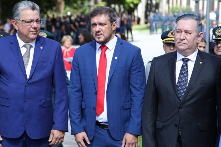 Imagem: Deputado Estadual Lucas de Lima durante a sessão de abertura dos trabalhos legislativos 