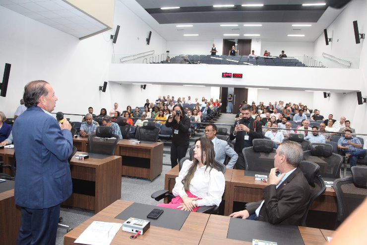 Imagem: O presidente da Assembleia Legislativa destacou que todos fazem parte do resultado do trabalho da ALEMS