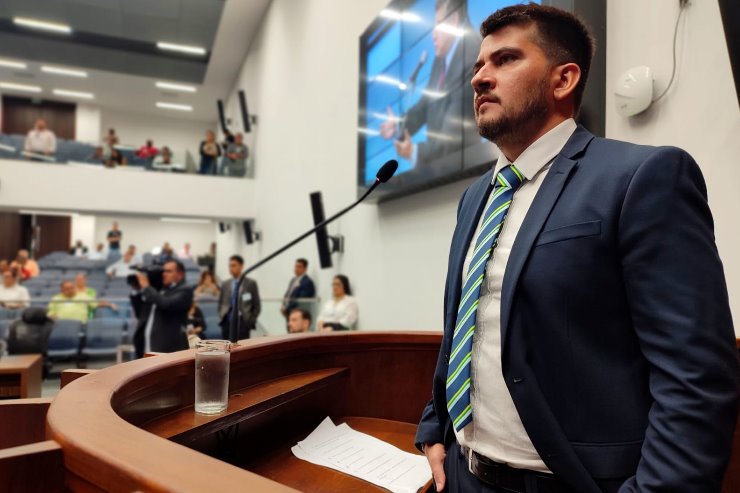 Imagem: O deputado Rafael Tavares defendeu o exercício de seu mandato e afirmou que vai recorrer da decisão do TRE-MS