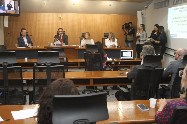 Imagem: Audiência pública foi realizada na tarde desta quinta-feira no plenarinho Deputado Nelito Câmara, na Casa de Leis