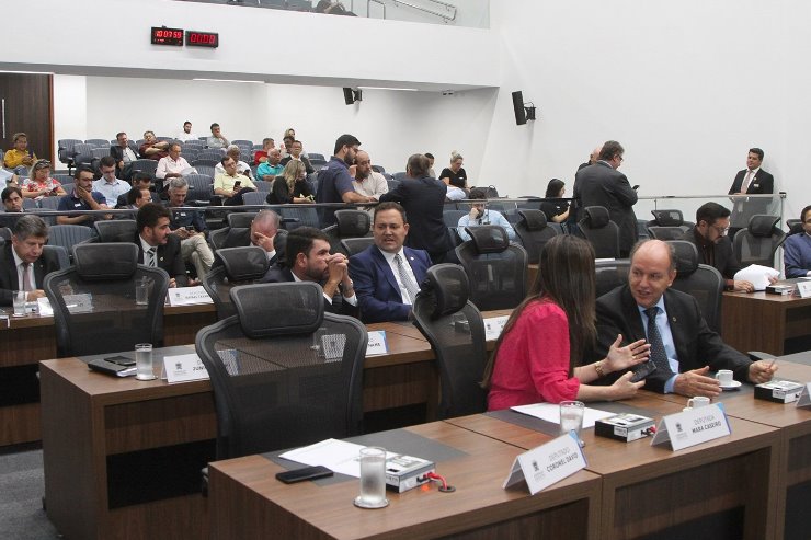 Imagem: Sessão plenária na ALEMS é realizada às terças, quartas e quintas-feiras e é aberta para a participação de toda sociedade