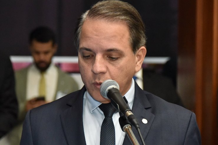 Imagem: Deputado Coronel David, autor da proposta, durante sessão ordinária desta terça-feira