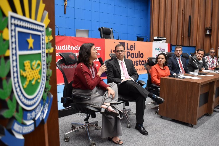 Imagem: Audiência pública contou com a participação de diversas pessoas ligadas à arte e à cultura de Mato Grosso do Sul