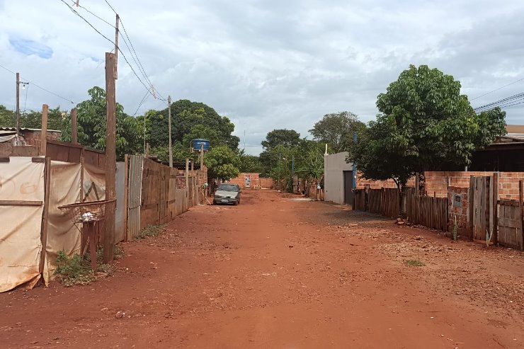 Imagem: Area ocupada por famílias carentes há cerca de 8 anos, será regularizada