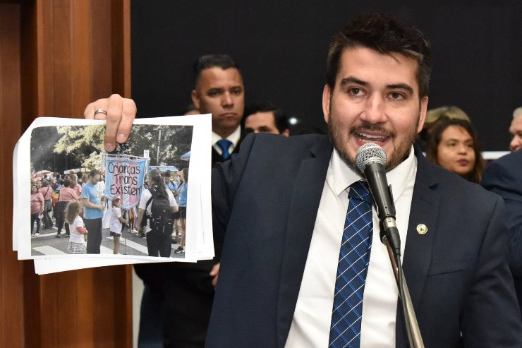 Imagem: Deputado Rafael Tavares criticou participação de crianças em eventos voltados ao público LGBTQIA+