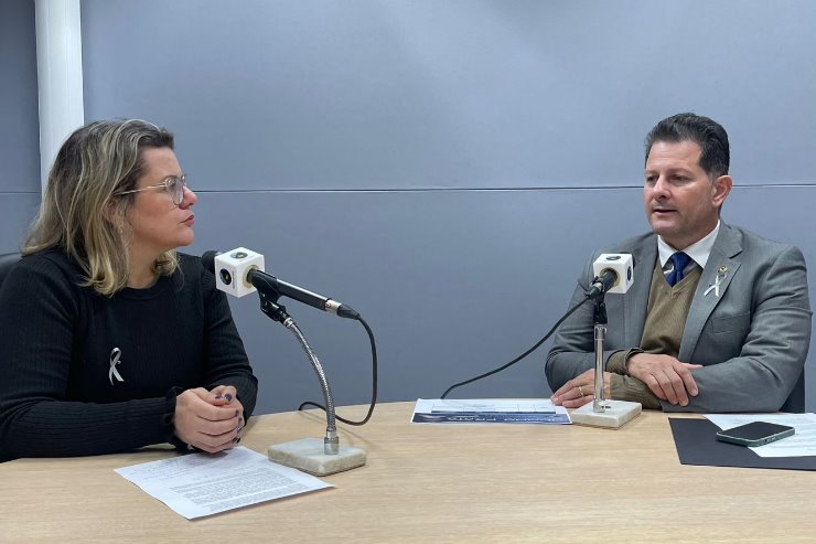 Imagem: O deputado Renato Câmara é o entrevistado do Programa Direto ao Assunto, da Rádio ALEMS