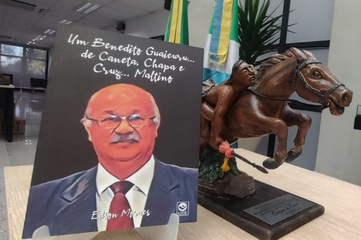 Imagem: A obra aborda histórias e ambientes vividos pelo ex-presidente da Assembleia Legislativa de Mato Grosso do Sul, Walter Carneiro 