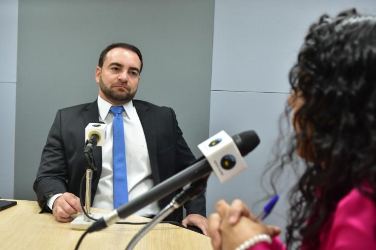 Imagem: O deputado João César Mattogrosso  foi o entrevistado desta edição do programa