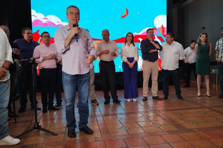 Imagem: Deputado Paulo Corrêa, 1º Secretário, representou a Assembleia Legislativa no lançamento da programação do Festival 