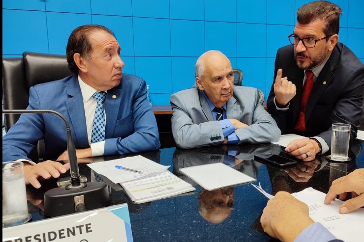 Imagem: Pedro Kemp informou que o governador irá apresentar  um Projeto de Lei, oficializando o aporte para ajudar a Cassems