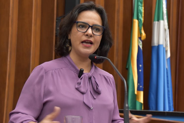 Imagem: A deputada levou reivindicações da categoria à Secretaria de Educação 