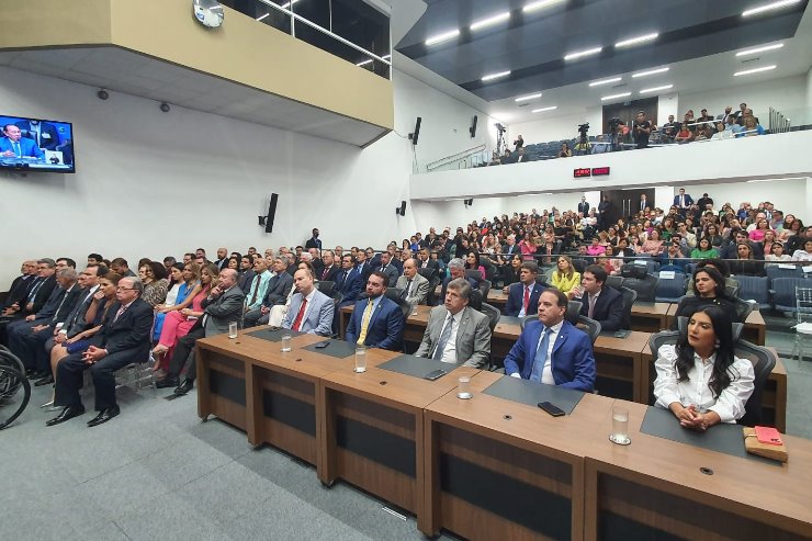 Imagem: O Plenário da ALEMS faz parte dos 30 anos de história do Tribunal Regional do Trabalho da 24ª Região