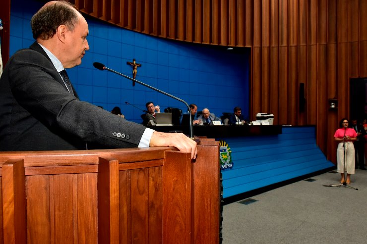 Imagem: Deputado também usou a tribuna na sessão de hoje para falar sobre o piso à Enfermagem