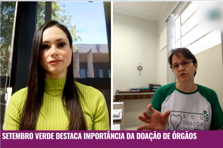 Imagem: A coordenadora estadual da Central de Transplantes de MS, Claire Miozzo, é a entrevistada do programa Perspectiva