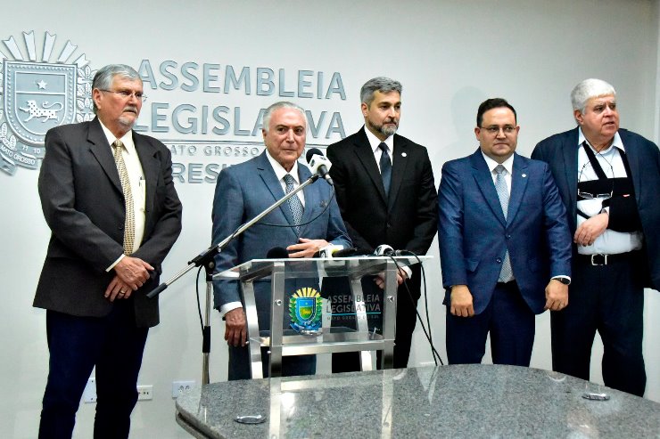 Imagem: ALEMS lança grupo de trabalho para acompanhar a Rota Bioceânica com a presença dos ex-presidentes do Brasil e Paraguai