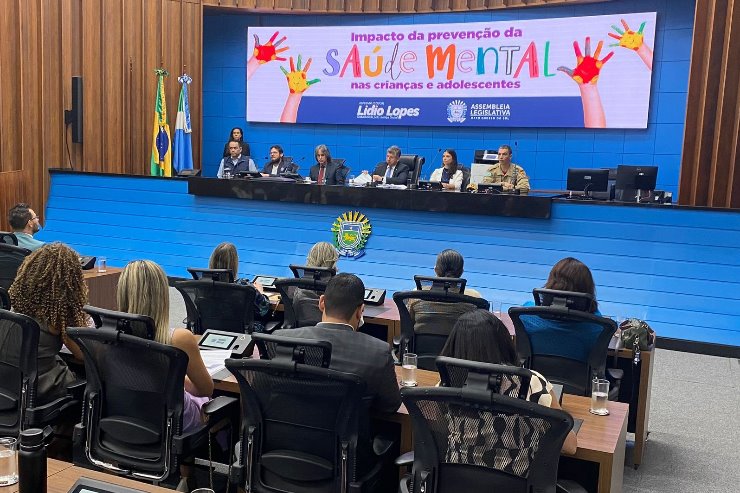 Imagem: Debate sobre o impacto da prevenção da Saúde Mental aconteceu nesta tarde no Plenário Júlio Maia