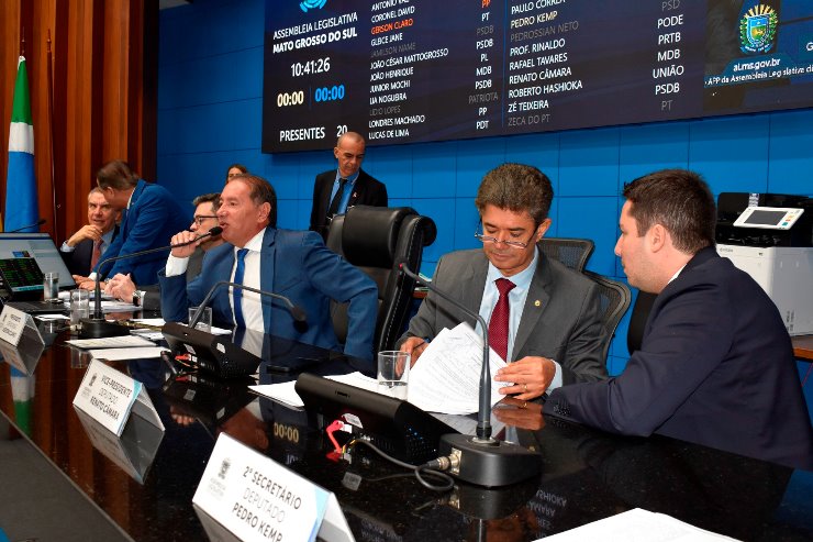 Imagem: Foram aprovadas as 18 matérias pautadas na Ordem do Dia da Assembleia Legislativa de Mato Grosso do Sul