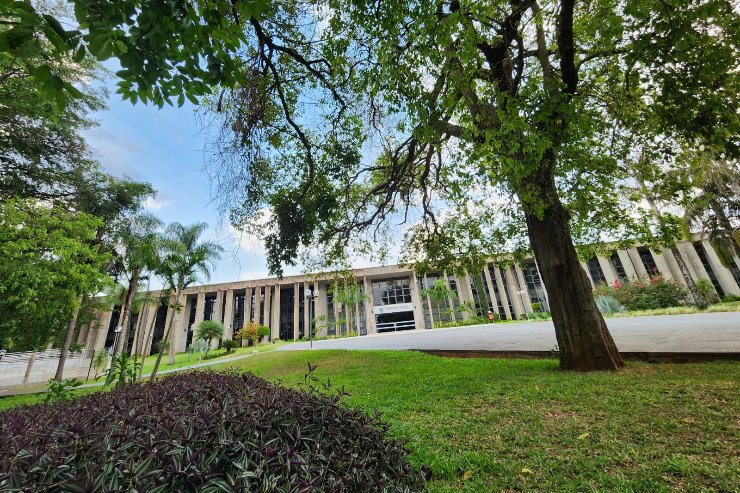 Imagem: A Assembleia Legislativa está localizada no Parque dos Poderes, em Campo Grande