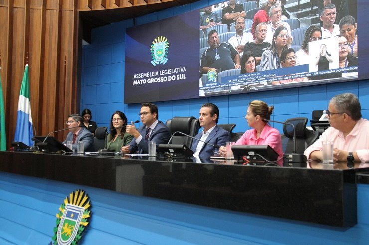 Imagem: Audiência pública reuniu atores da Saúde para discutir soluções ao problema da fila de espera no Sistema Único de Saúde