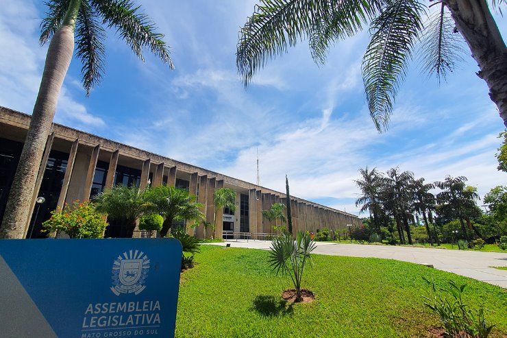 Imagem: A rampa de acesso ao Palácio Guaicurus será o palco da Cantata de Natal, interpretada pelo coral da ALEMS