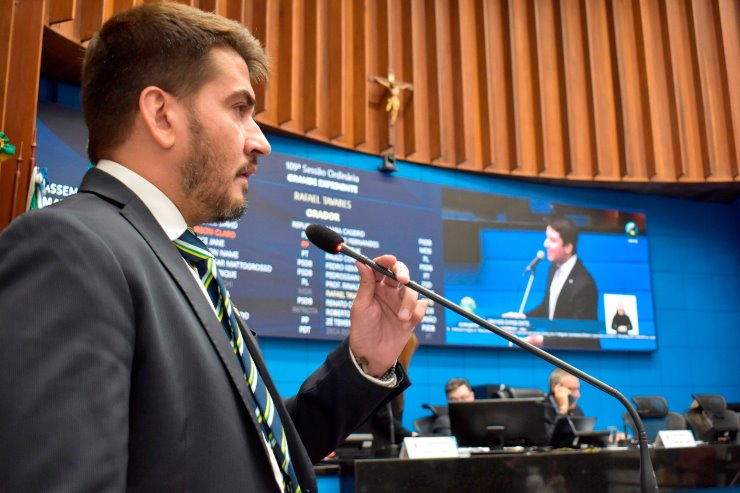 Imagem: A nova lei sancionada é de autoria do deputado estadual Rafael Tavares