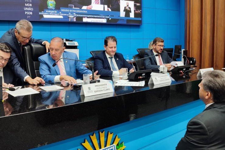 Imagem: Os parlamentares da Assembleia Legislativa de Mato Grosso do Sul analisaram sete proposições pautadas na Ordem do Dia