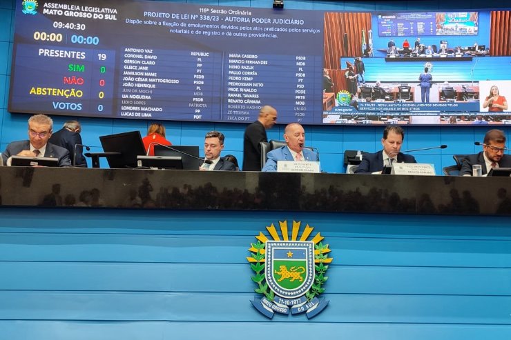 Imagem: A nova lei é de autoria da Mesa Diretora da Assembleia Legislativa de Mato Grosso do Sul