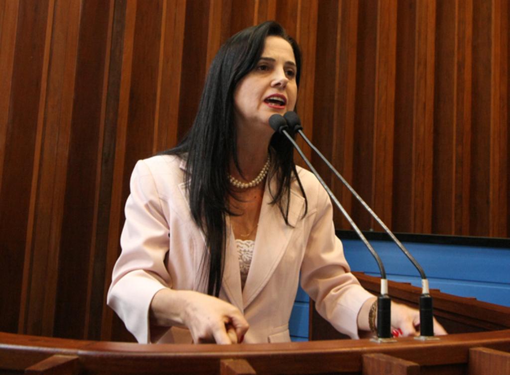 Imagem: Mara Caseiro comanda debate sobre segurança nas escolas