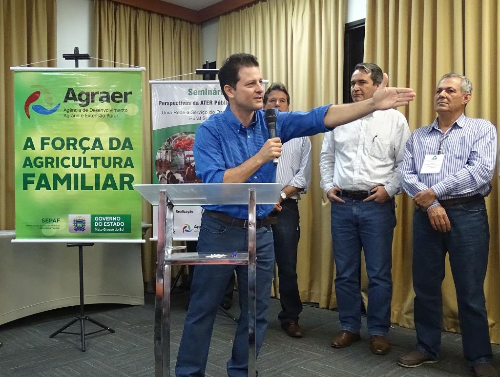 Imagem: Renato  Câmara defendeu a importância da assistência técnica para os pequenos produtores