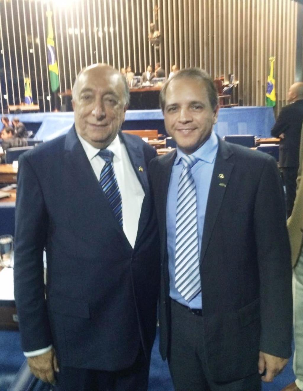 Imagem: Coronel David representou a Assembleia Legislativa no Senado Federal