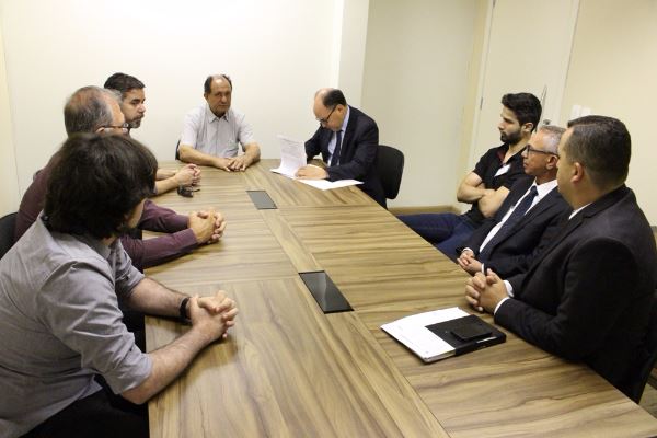 Imagem: Ordem de serviço foi assinada nesta quarta-feira na sala de reuniões da 1ª Secretaria