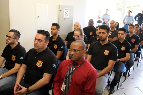 Imagem: Presidente da Assembleia Legislativa, deputado Junior Mochi (PMDB), agradeceu à Polícia Militar pela realização do curso de formação