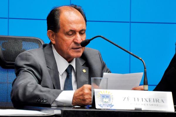 Imagem: O 1º secretário da Assembleia, deputado estadual, Zé Teixeira é o autor da Lei