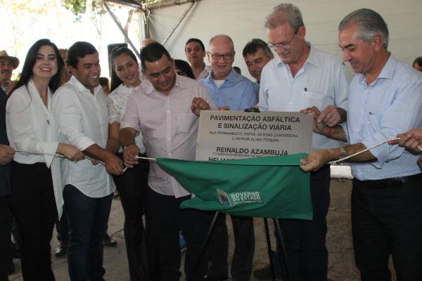 Imagem: Mara Caseiro acompanha Governador durante agenda em três municípios