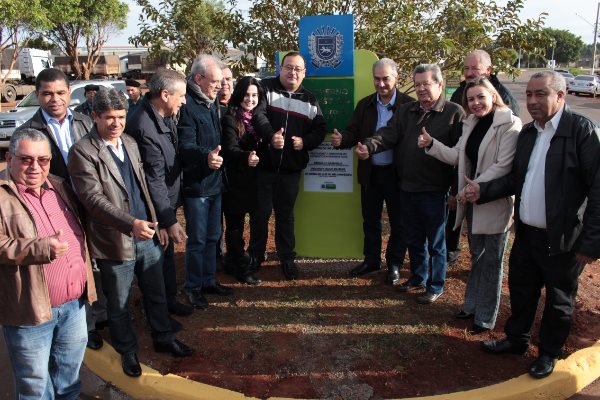 Imagem: Mara Caseiro esteve em Amambai acompanhando agenda do governador