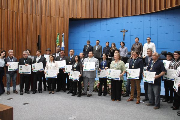 Imagem: Sessão Solene reuniu diversos representantes de segmentos da cultura sul-mato-grossense
