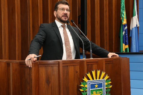 Imagem: Pedro Kemp defendeu o projeto na tribuna