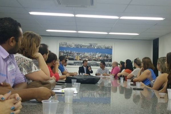 Imagem: Reunião ocorreu na sala da presidência
