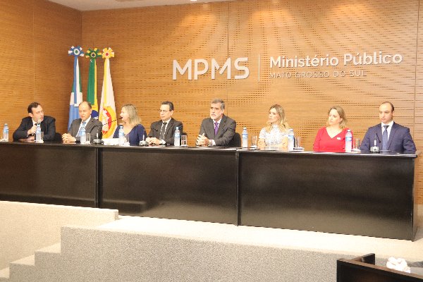 Imagem: O deputado Junior Mochi representou o Poder Legislativo no evento