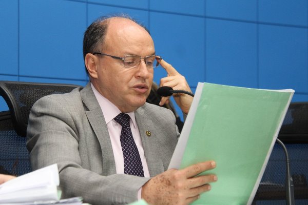 Imagem: Deputado Junior Mochi, presidente da Casa de Leis, apresentou o balanço