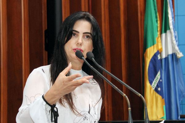 Imagem: Em sessão plenária, Deputada Mara Caseiro usa tribuna para enaltecer ações do Governo Estadual 