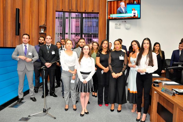 Imagem: Concursados que tomaram posse na última quarta-feira foram acolhidos em solenidade