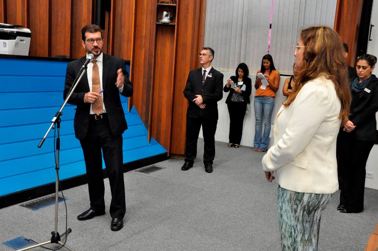 Imagem: Pedro Kemp agradeceu convite da auditora de Controle Externo