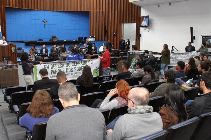 Imagem: Audiência Pública debateu a importância da preservação ambiental no Complexo dos Poderes