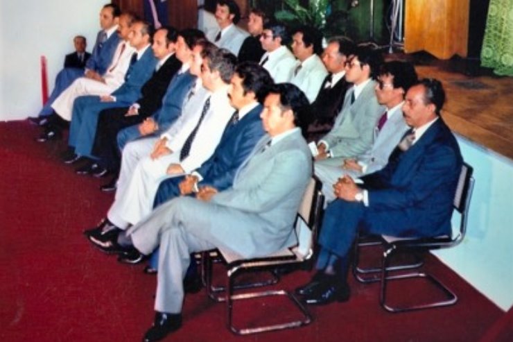 Imagem: Os 18 deputados constituintes tiveram a missão de elaborar a primeira Constituição de Mato Grosso do Sul