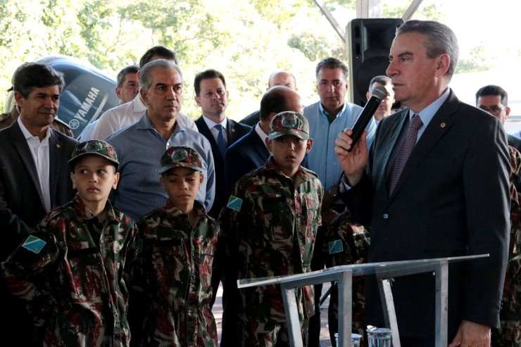 Imagem: Presidente Paulo Corrêa: "Governo já investiu R$ 170 milhões quando aprovamos o projeto MS mais Seguro"