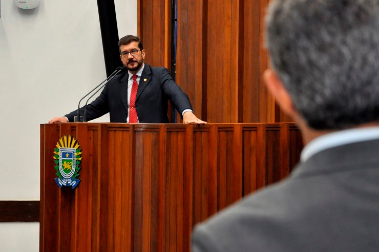 Imagem: Pedro Kemp foi o primeiro a subir na tribuna