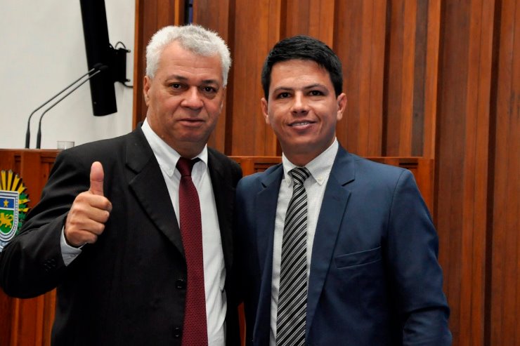 Imagem: Cabo Almi convidou o vereador Júlio Buguelo para falar sobre o rateio do ICMS aos municípios