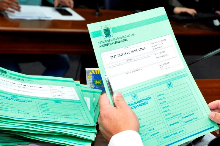 Imagem: Matérias analisadas pela Comissão de Constituição, Justiça e Redação